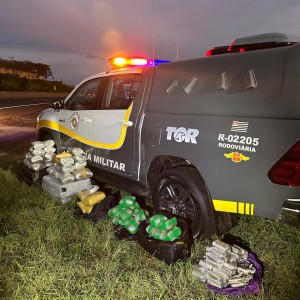 TOR da Polícia Militar Rodoviária flagra quarteto que transportava drogas em ônibus interestadual
